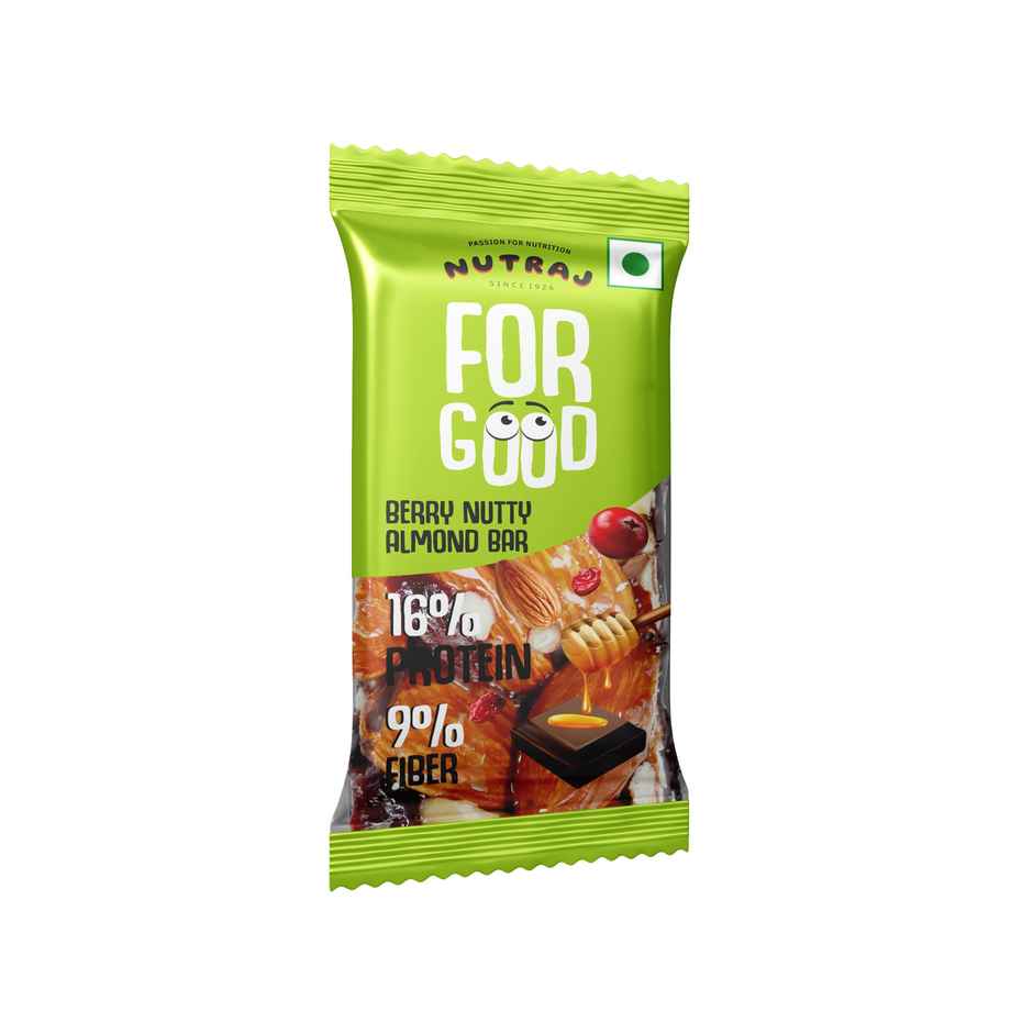 Nutraj For Good Berry Nutty Almond Bar