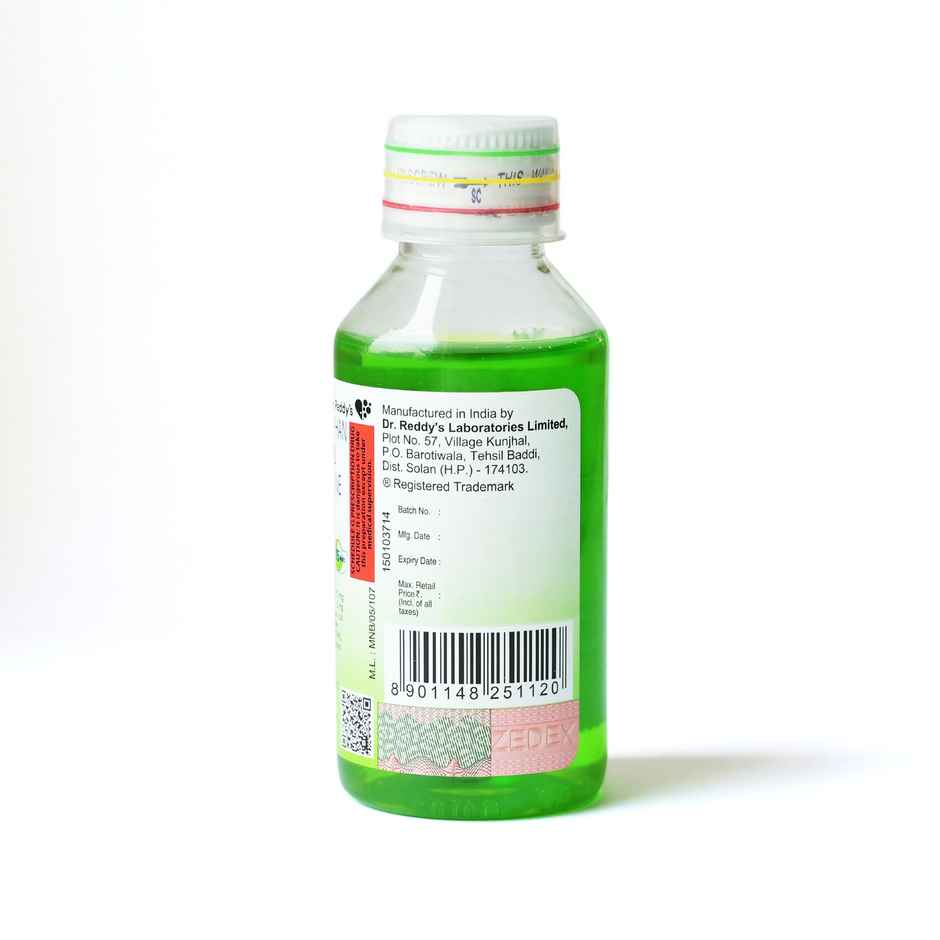 Zedex Mix Fruit Flavour Dry Cough Syrup