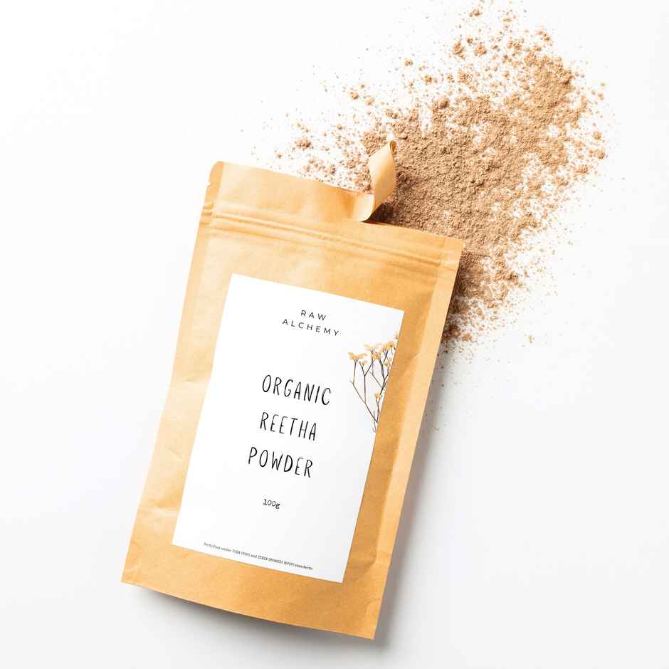 RAW ALCHEMY Organic Reetha Powder