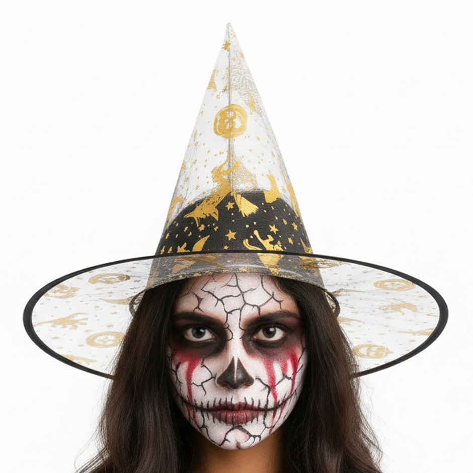 Halloween Transparent Witch Hat | Assorted | Picfest