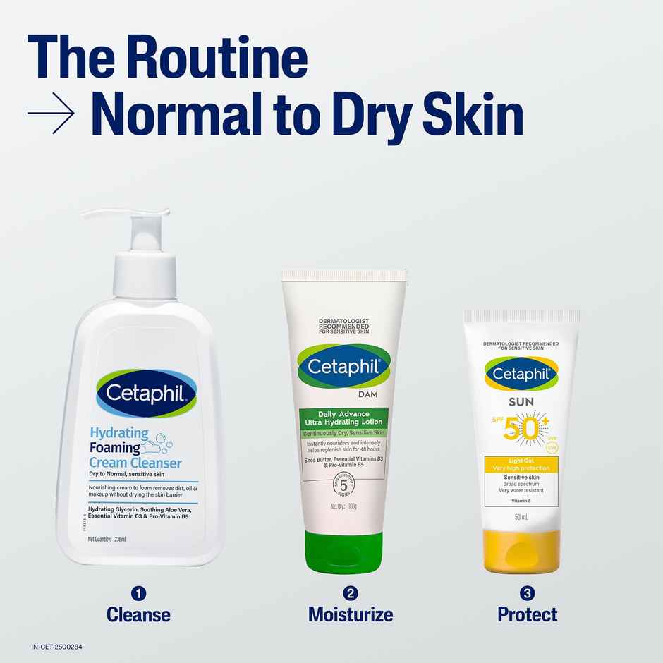 Cetaphil Hydrating Foaming Cream Cleanser