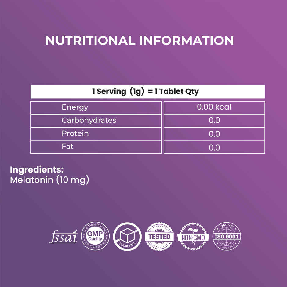 OYB Natural Sleep Tablets with Melatonin & Valerian Root | 30 Tablets | OYB Azzzleep