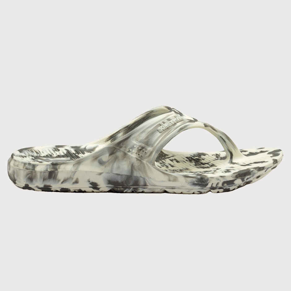 Solethreads Ortho Elite Marble Grey Flip-Flops & Slippers for Men | Size - India-UK 7