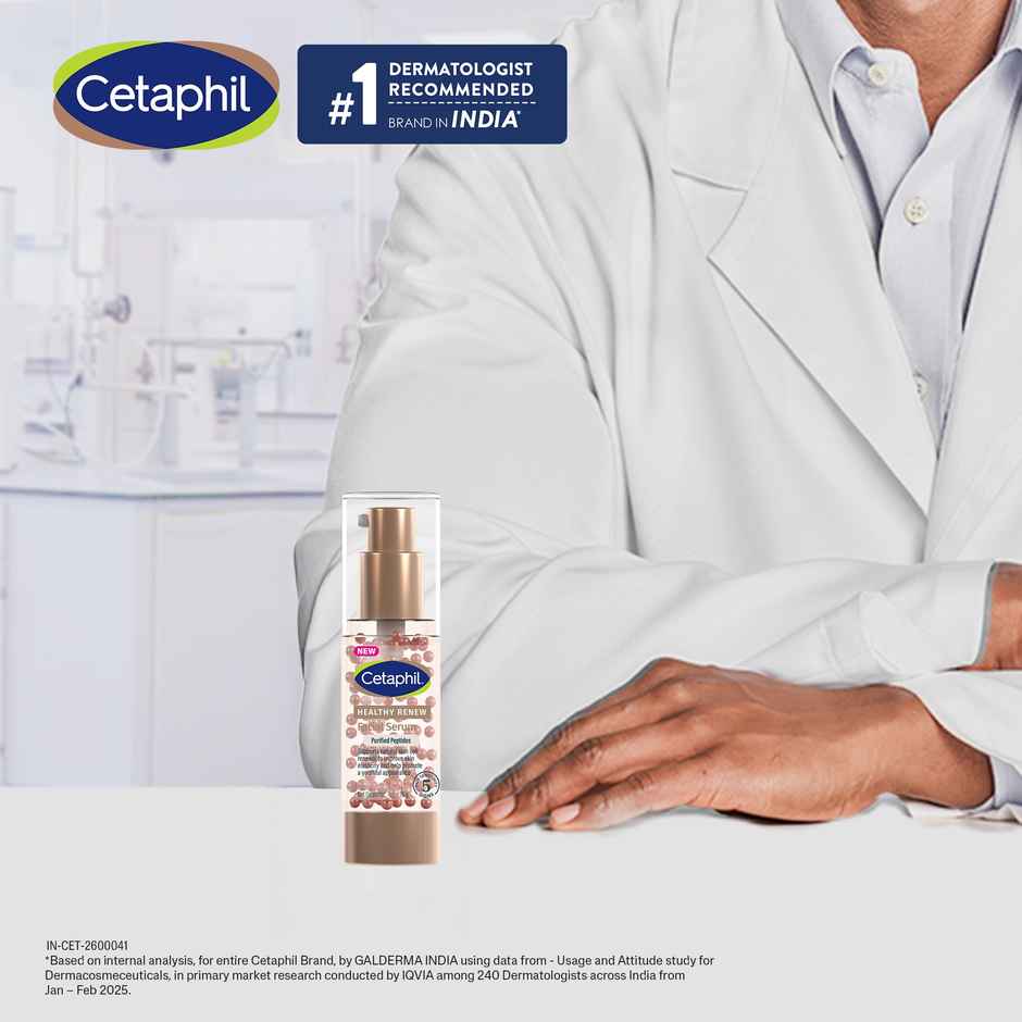 Cetaphil Healthy Renew Anti-Ageing Facial Serum with Peptides for Fine Lines