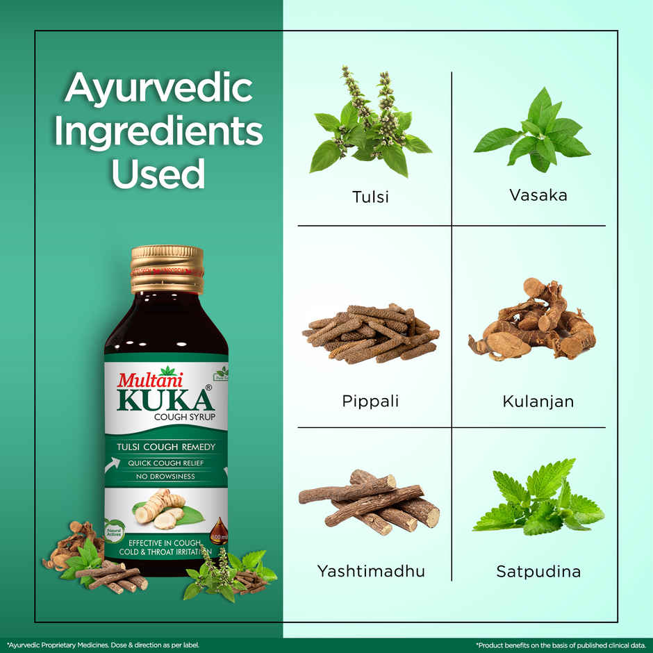 Multani Kuka Cough Syrup | Relief From All Types Of Cough & Cold