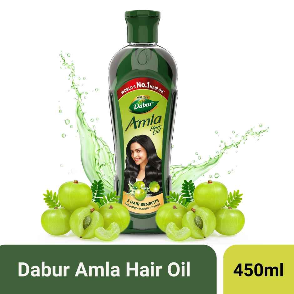 Dabur Amla Hair Oil - For Strong, Long and Thick Hair
