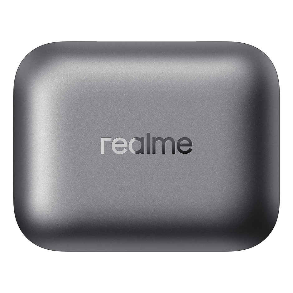Realme Earbuds Air 7 | 12.4mm Bass, 52H Playtime, 52dB ANC, 6 Mic ENC, Low Latency | Slate Grey