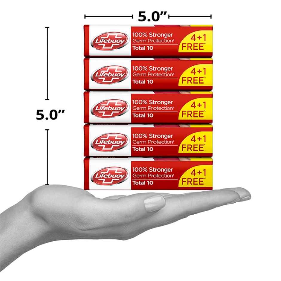 Lifebuoy Total Soap 100% Stronger Germ Protection