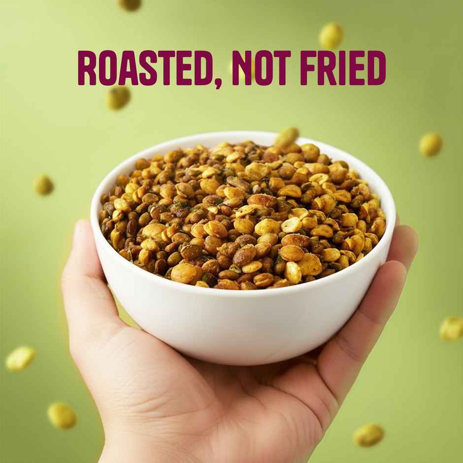 Protein Chef 10g Protein Pulses Mixture Namkeen Roasted Healthy Snacks