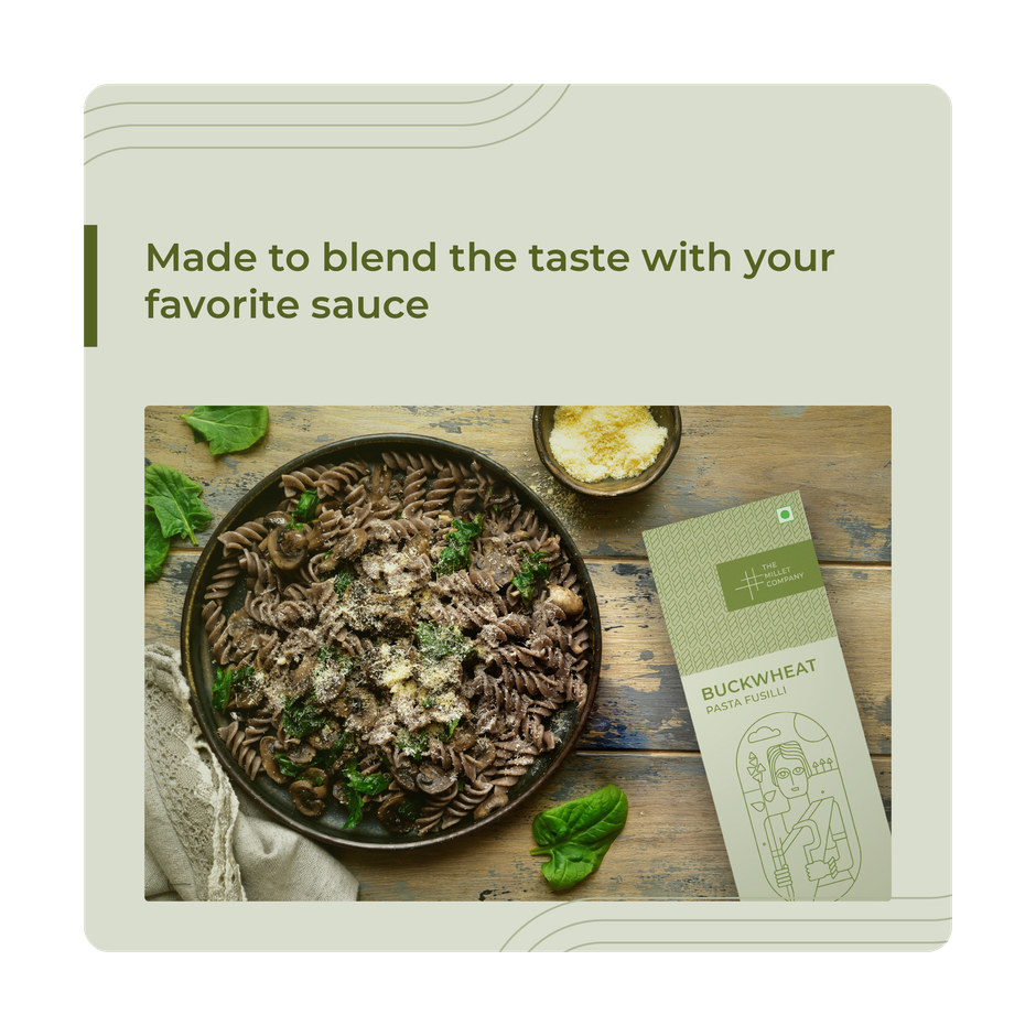 The Millet Company Buckwheat Pasta