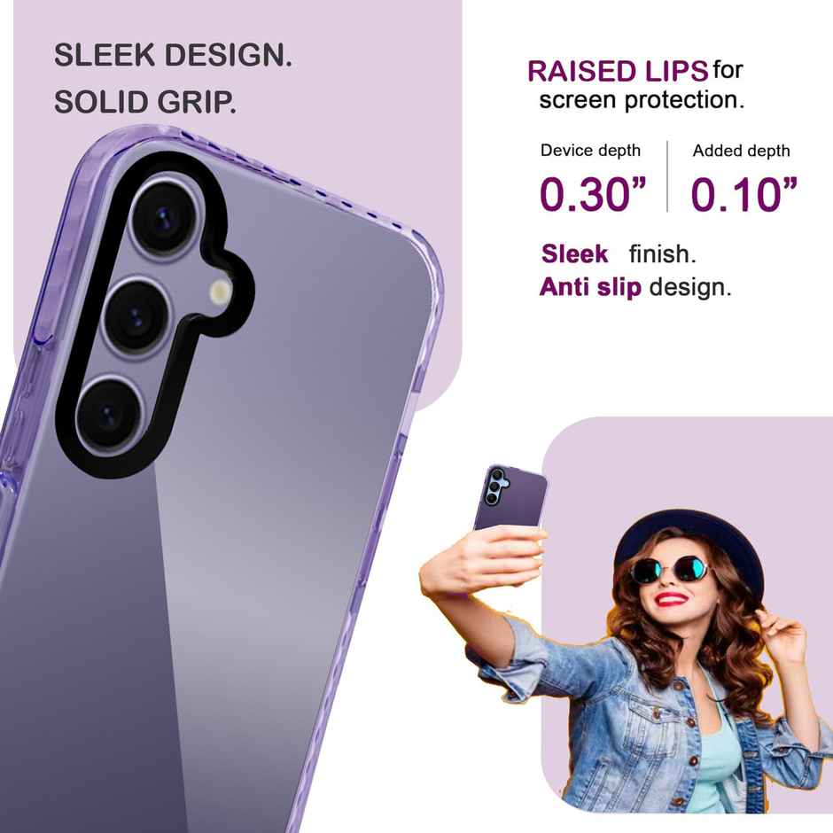 Artistque Case for Samsung Galaxy A34 5g Back Cover | stylish Transparent Tpu Cover