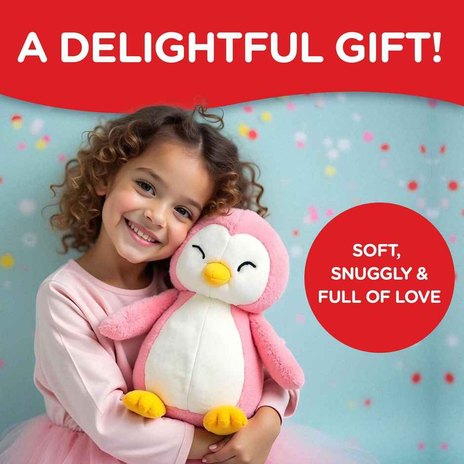 Michelle's Penguin | Premium Plush Soft Toy for Kids & Adults | With Gift Box