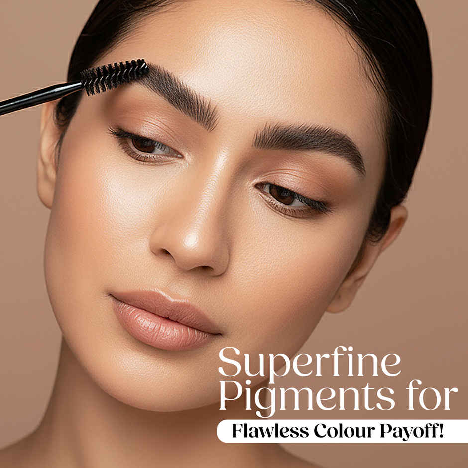 Hilary Rhoda Eyebrow Palette with Spooli | Waterproof Smudge Proof | Shade 03