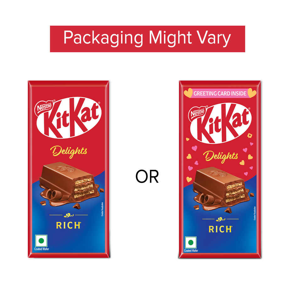 Nestlé KitKat Delights Rich Valentine Pack + Card