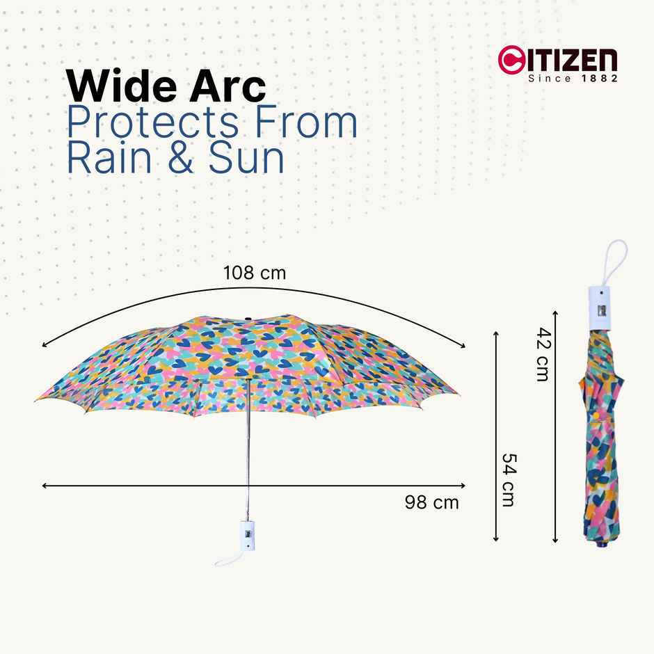 Citizen Print Umbrella | 21 Inch | 2 Fold