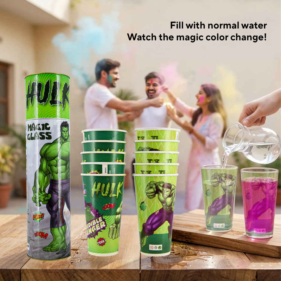 Hulk Holi Magic Glass | Star