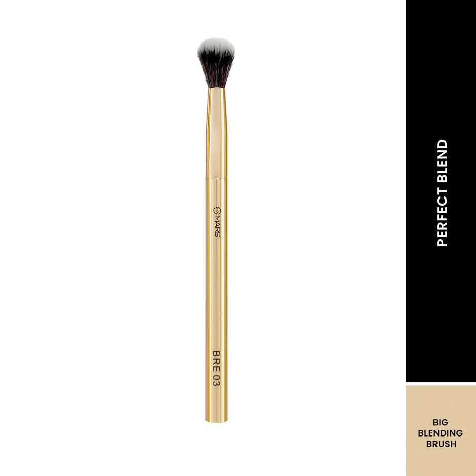 MARS Cosmetics Artist'S Arsenal Professional Big Blending Eyeshadow Make Up Brush (Golden)