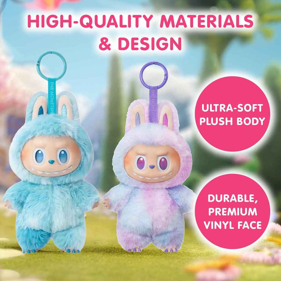 Kidology Big Into Energy Series Labuubu Doll Key Chain - Random Color