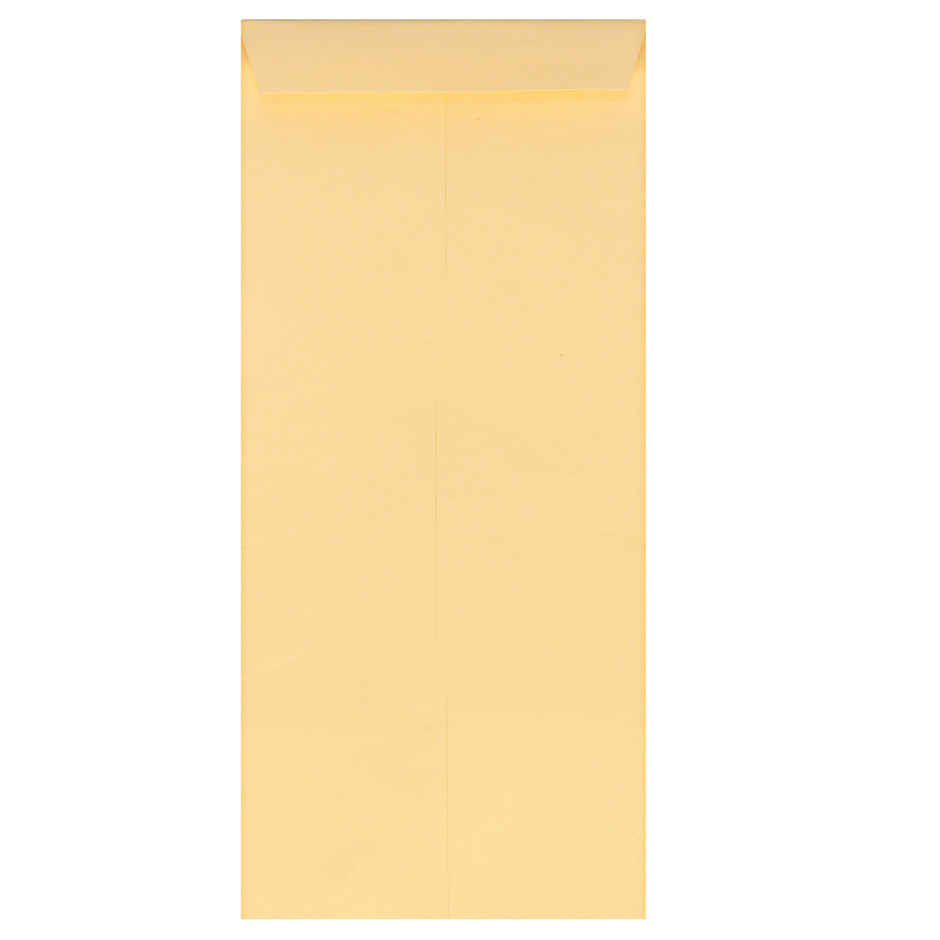 Saya Count of 50 Yellow Laminated Envelopes - 11 x 5 in Strong Pasting for Secure Document Storage