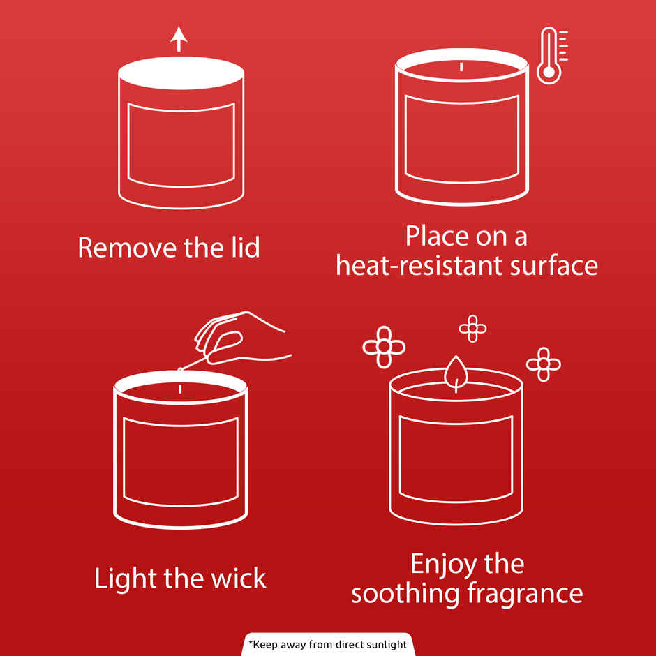 Airwick Home Fragrance Candle | Apple Orchard and Ceylon Cinnamon