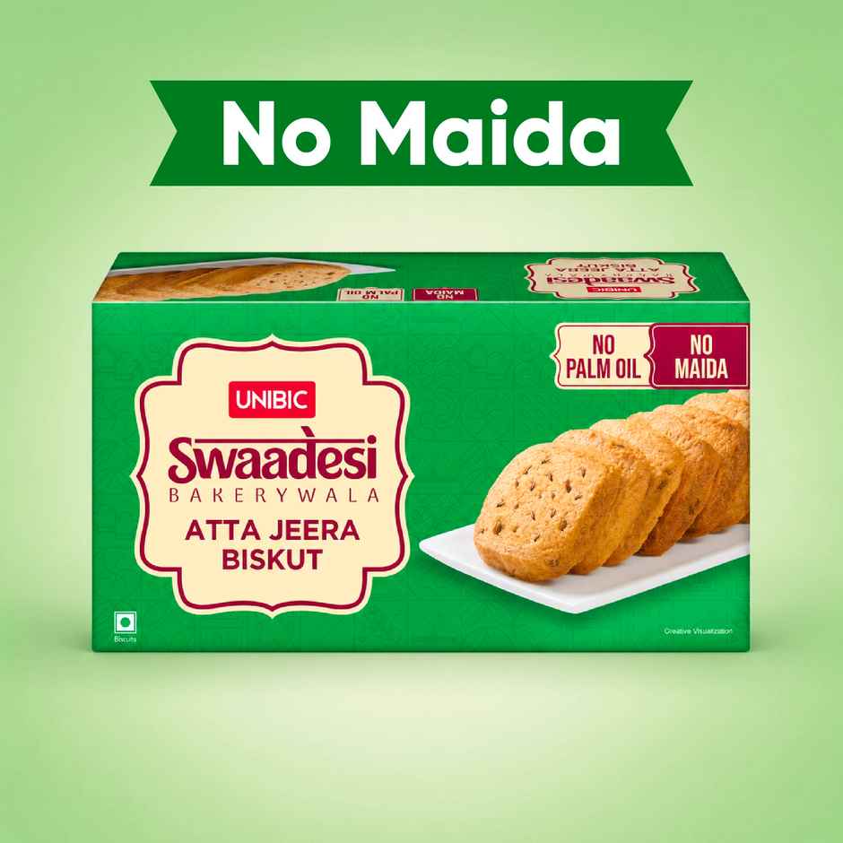 UNIBIC Swaadesi Jeera Bakery Biskut | No Maida| |No Palm Oil