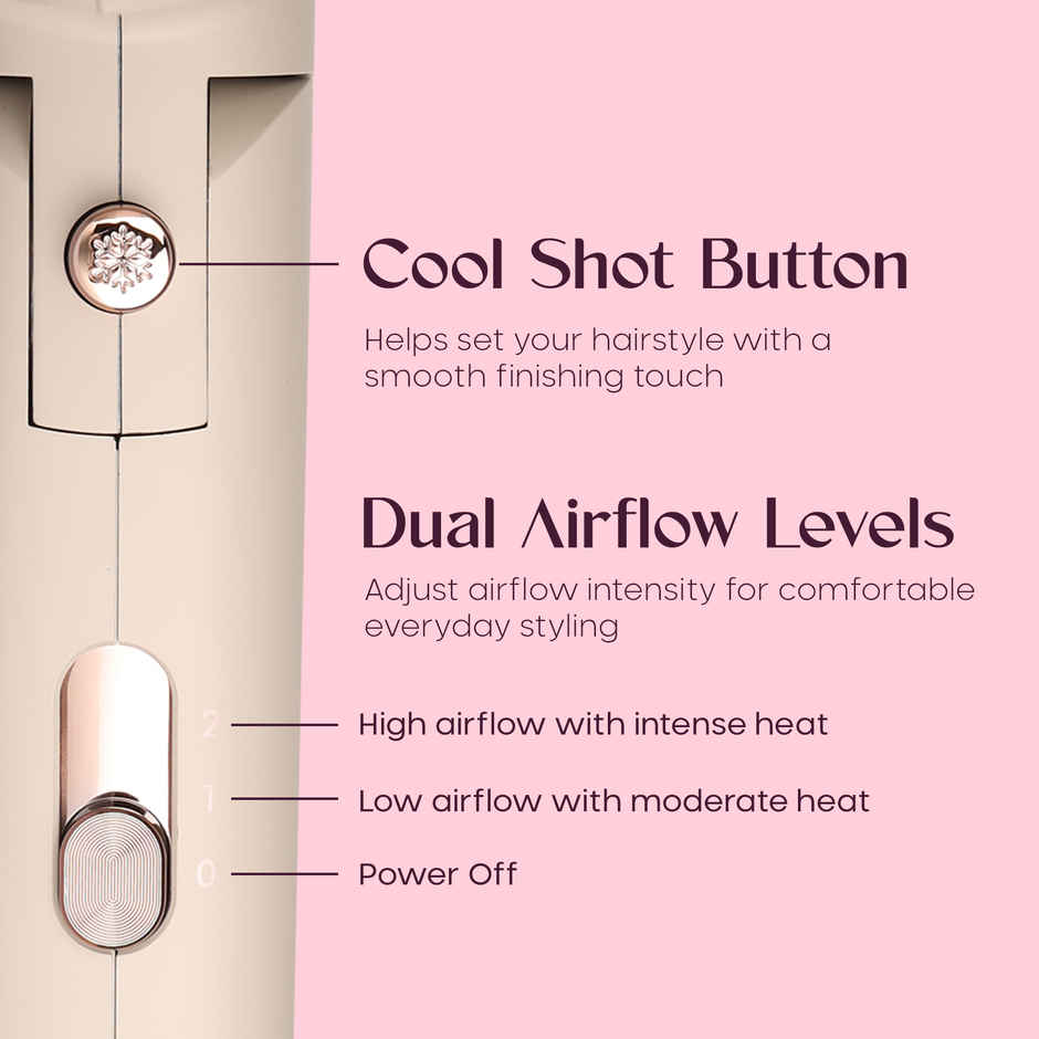 Zebronics HD201 Zebronics Hair Dryer -Titanium