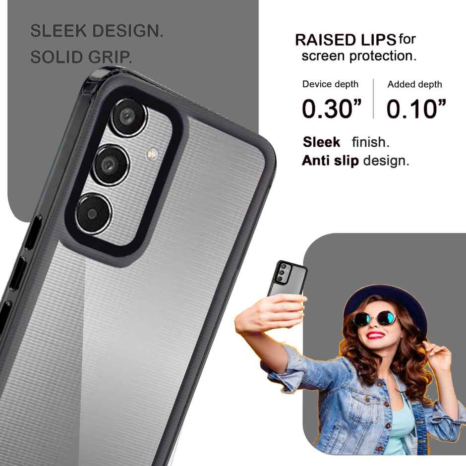 Artistque Case for Samsung Galaxy M35 5g Back Cover - stylish Transparent Tpu Cover