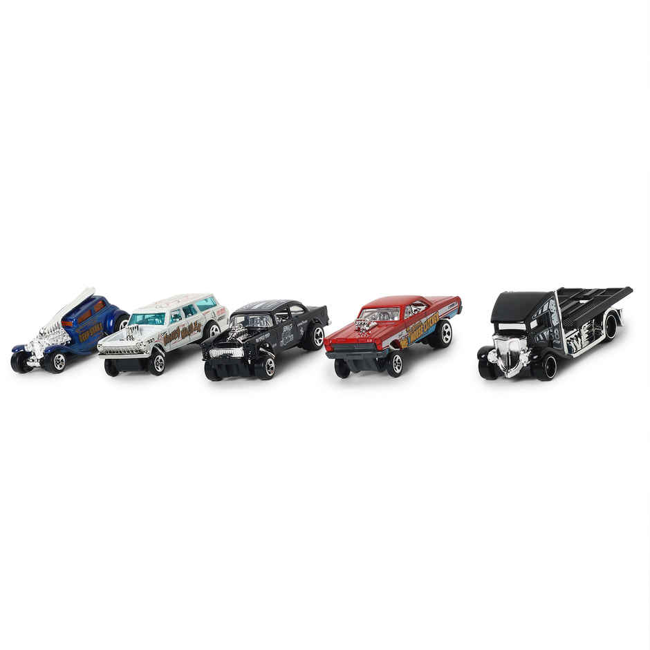 Hot Wheels 5-Car Pack of 1:64 Scale Vehicles HW-GASSERS