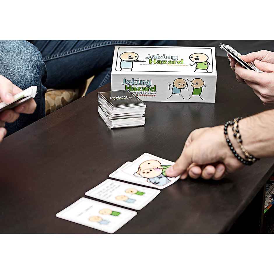 Awestuffs Joking Hazard Funny Comic Building Party Game for 3 to 10 Players Great for Game Night