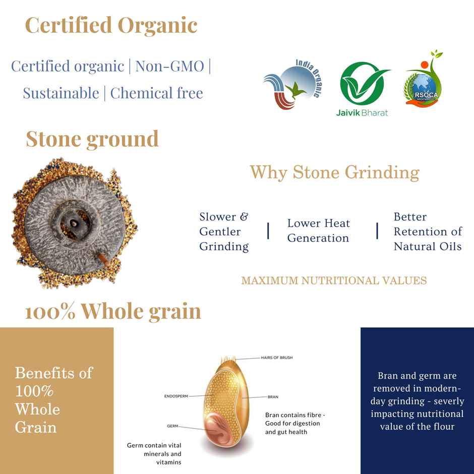 Earthen Story Organic Barley Atta