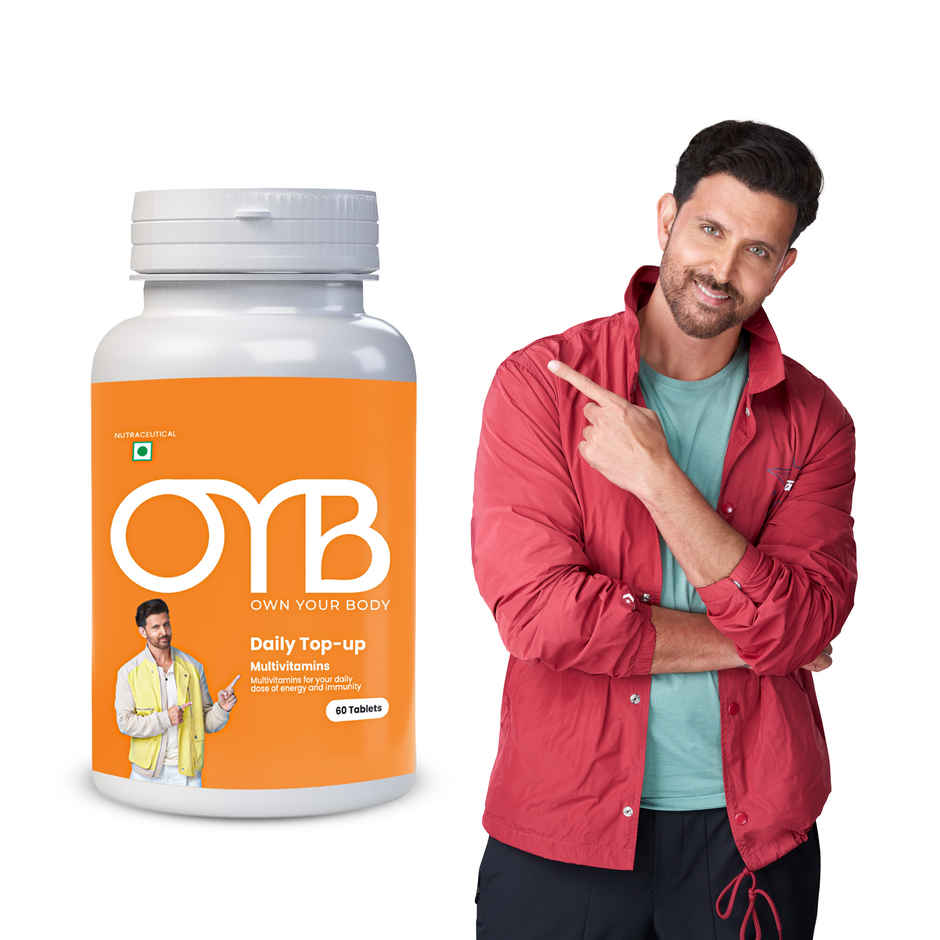 OYB Multivitamin with 24 Nutrients, Probiotics & Herbs
