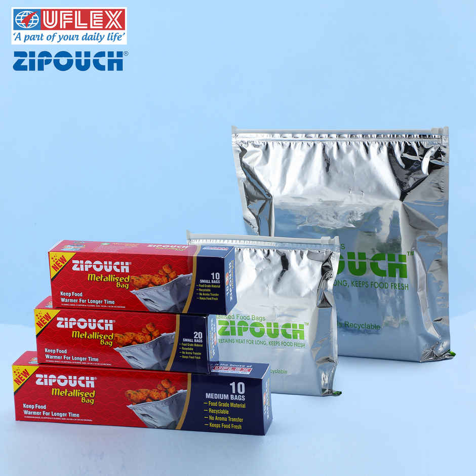 ZIPOUCH Metallised Bag Medium - 26 x 28 cm