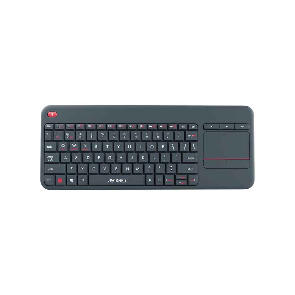 Ant Esports Wk100 2In1 Wireless/Bluetooth Keyboard, Black