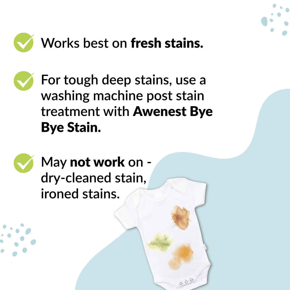 Awenest Bye Bye Stain Remover Fabric Spray
