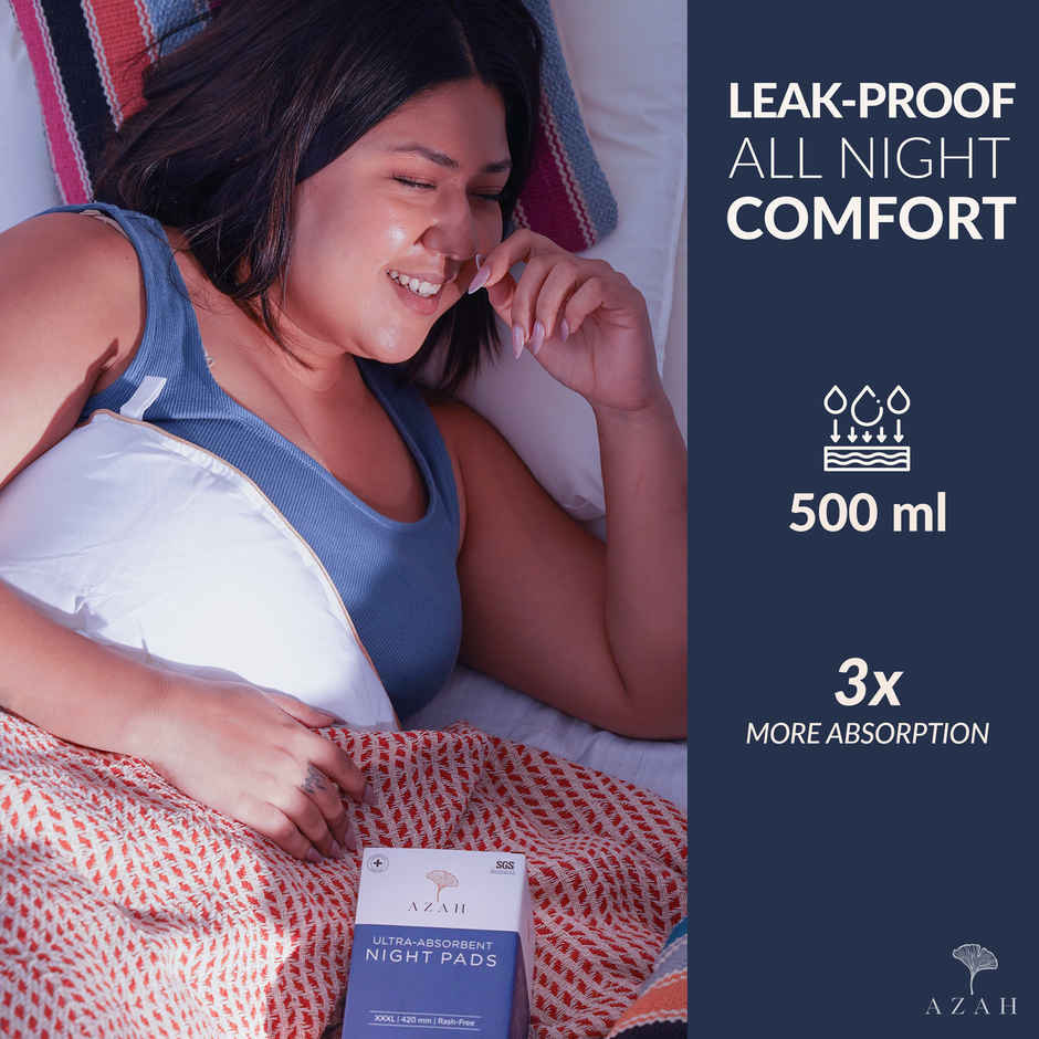 Azah Ultra-Absorbent Night Pads - XXXL