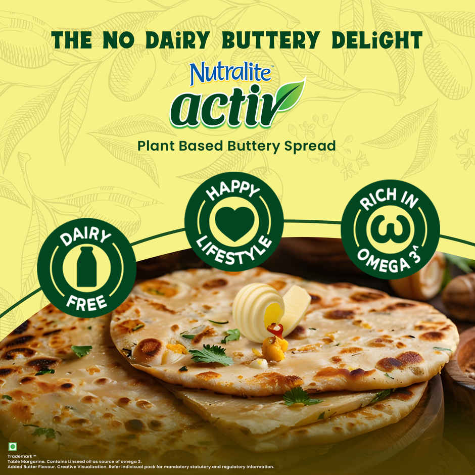 Nutralite Activ Plant Based Buttery Spread - Olive