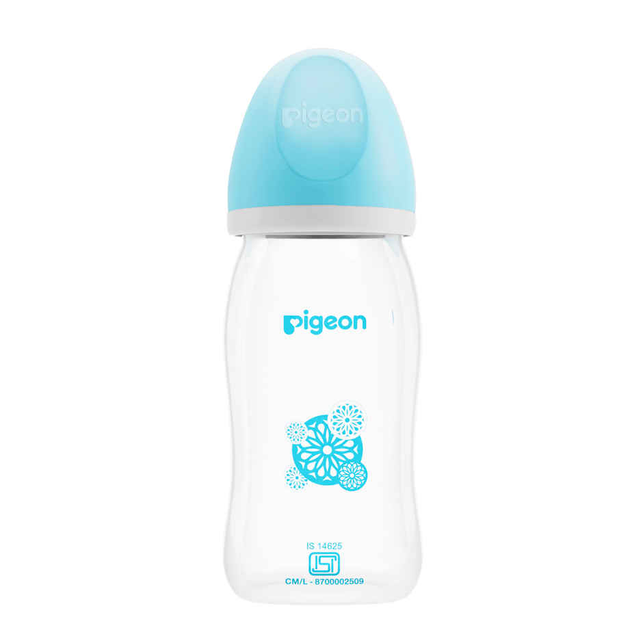 Pigeon Baby Care Softlatch 20 Pp Nursing Bottle Blue | 240 ml