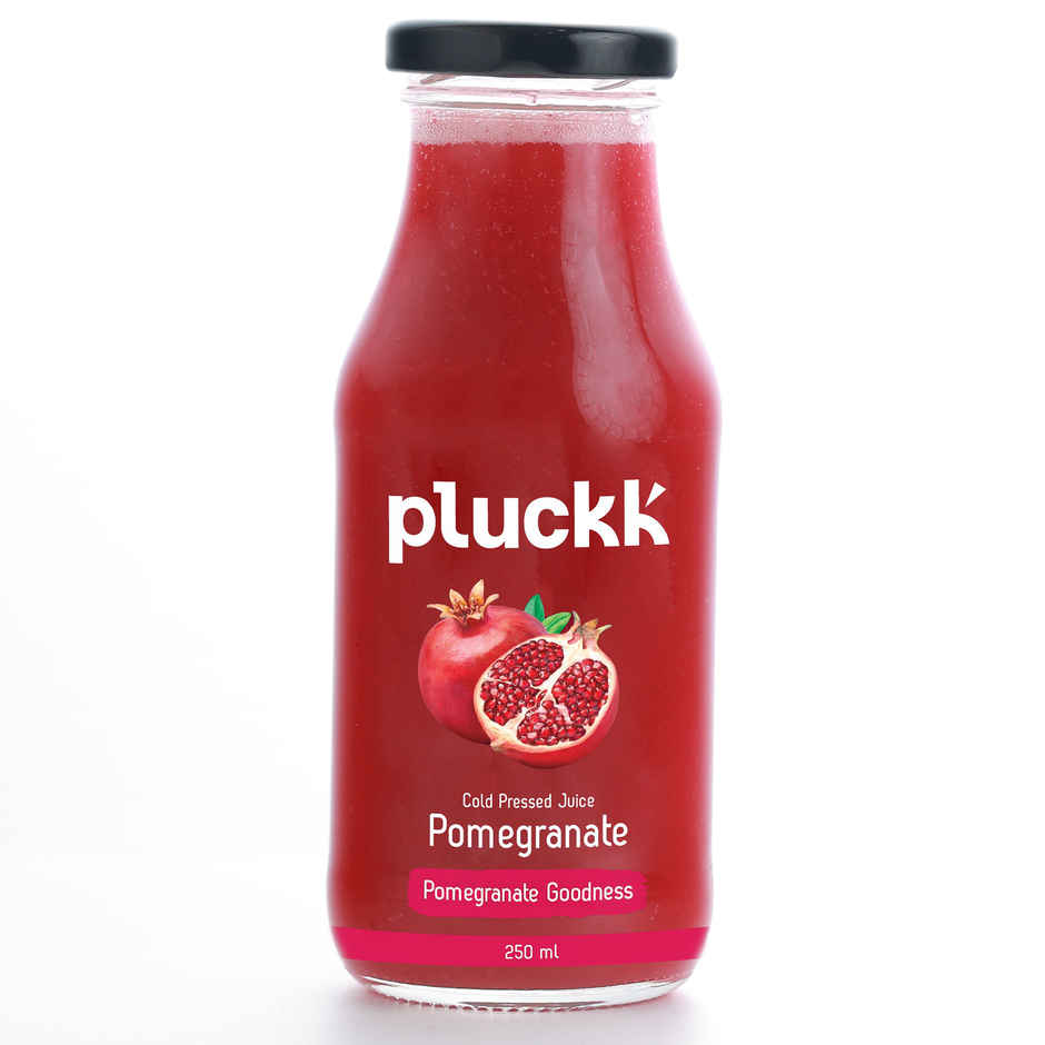 Pluckk Cold Pressed Extracted Pomegranate Juice | No Preservatives | No Added Sugar