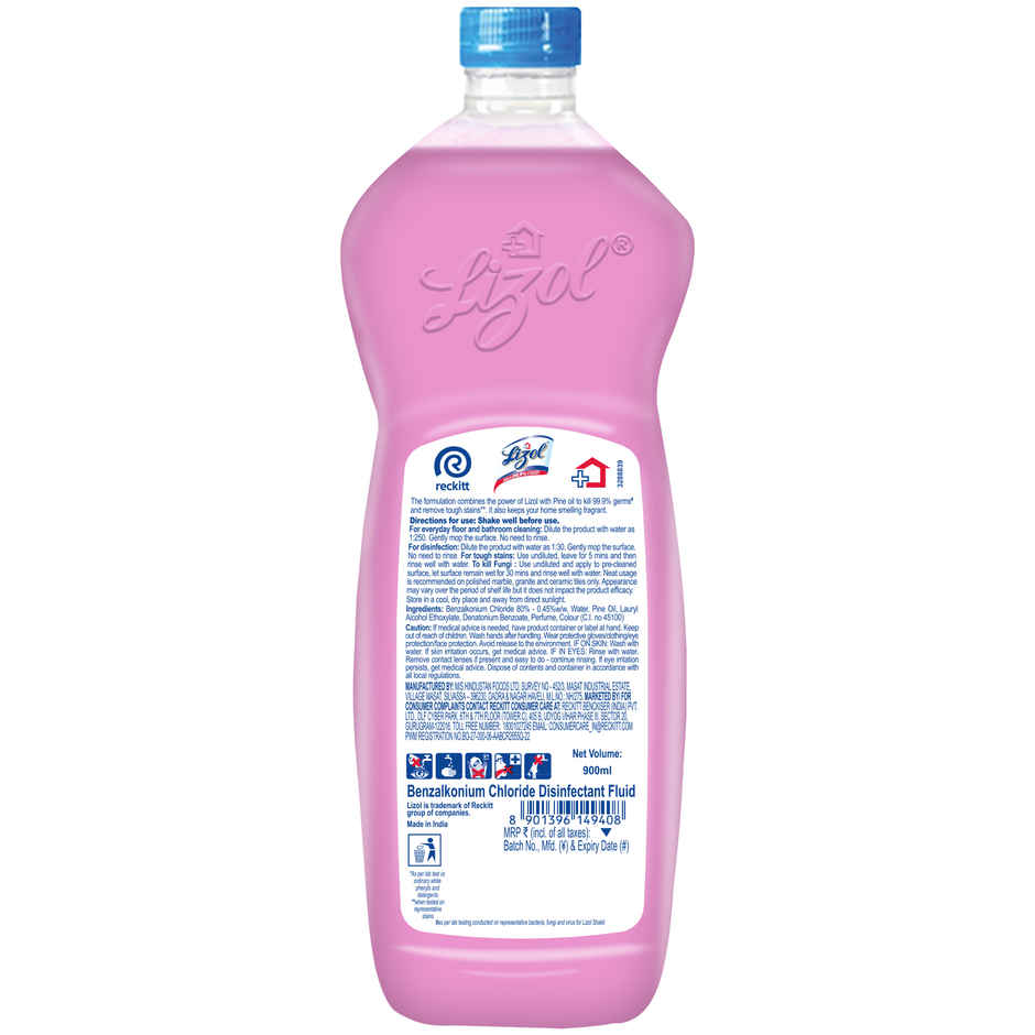 Lizol Rose Fresh Shakti Disinfectant Floor Cleaner