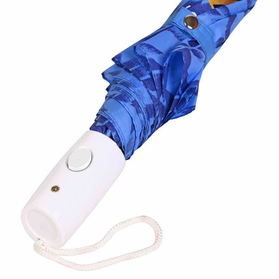 Eume Mumbai Indians Blue 1 Fold Straight Umbrella