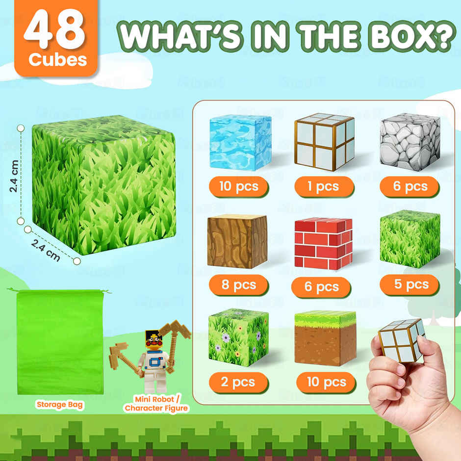 Kidology Magnetic Building Blocks
