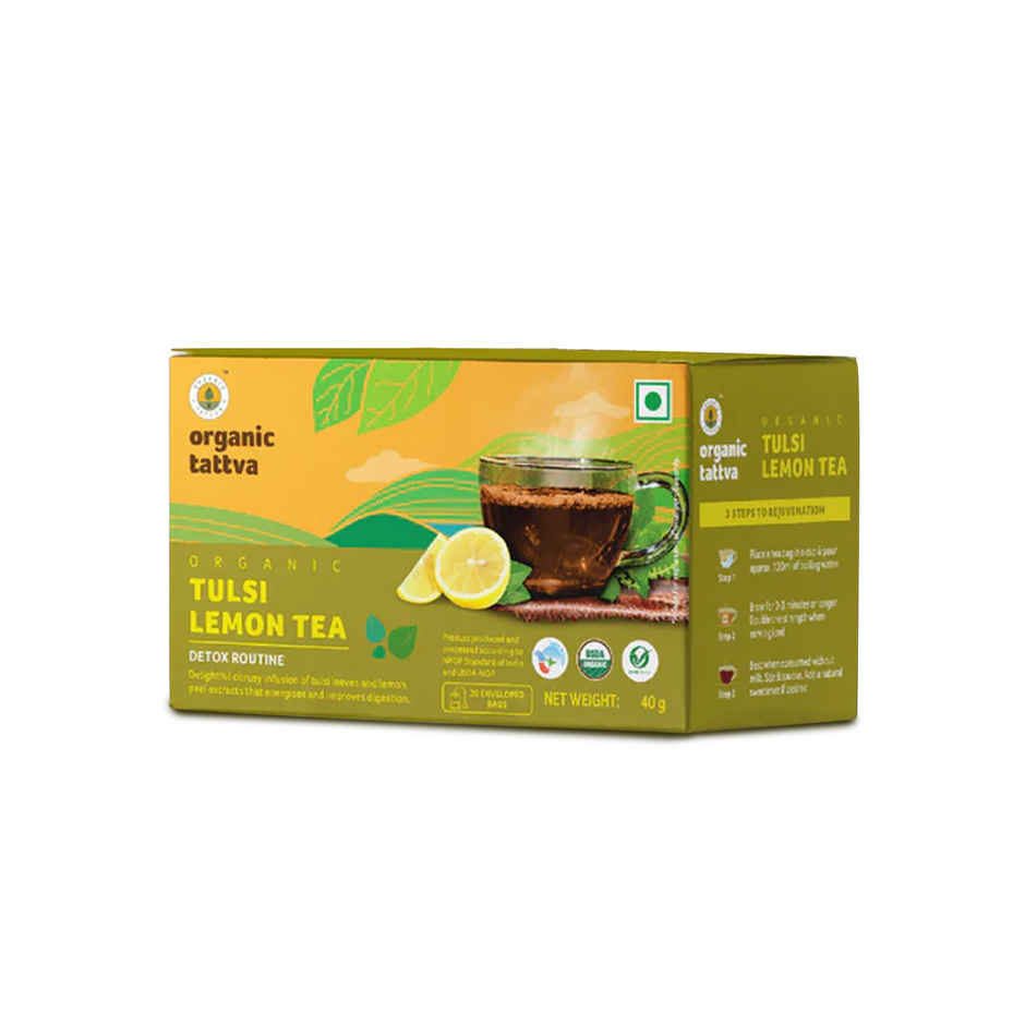 Organic Tattva Tulsi Lemon Tea