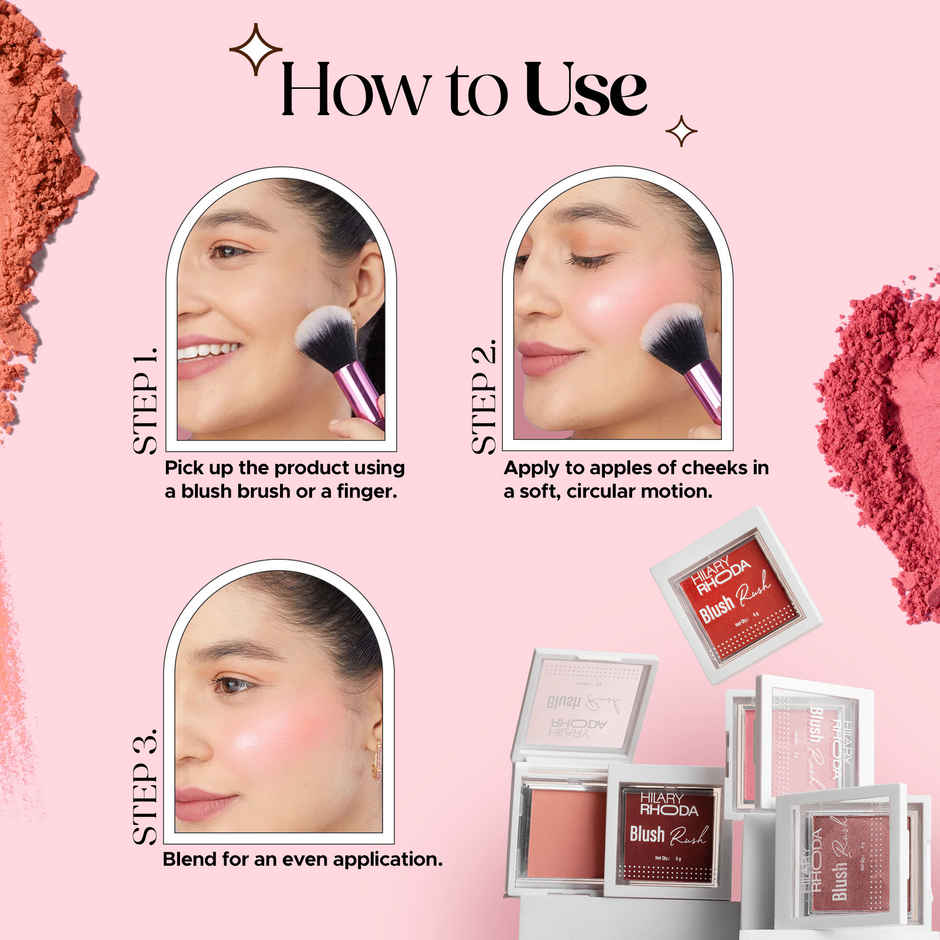 Hilary Rhoda Blush Rush | Peach Lilly | Shade 01