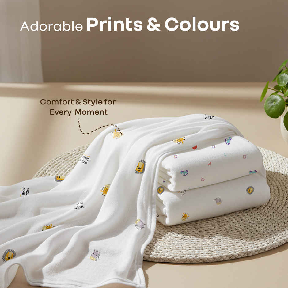 R for Rabbit Softkins Muslin Baby Blanket With 6 Layers