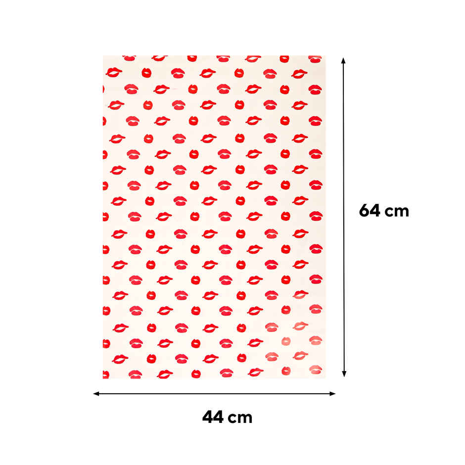 Lips Love Gift Wrapping Paper | Mad Over Prints