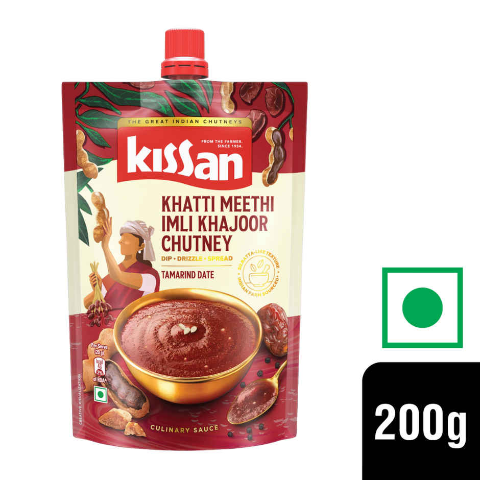 Kissan Khatti Meethi Imli Khajoor Chutney Doy