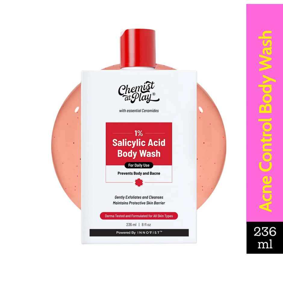Chemist at Play Acne Control Body Wash For Sweaty, Oily Normal & Dry Skin