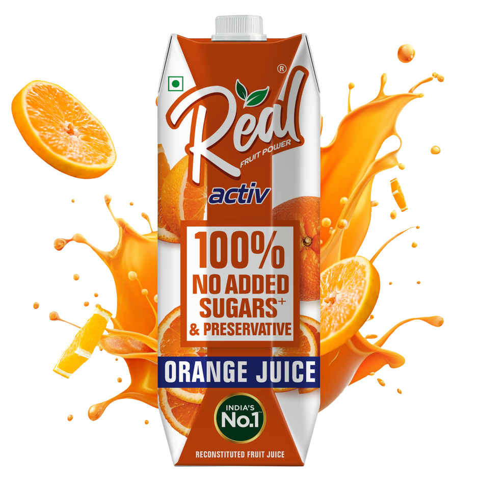 Dabur Real Activ Orange Juice | Fresh & Fruity