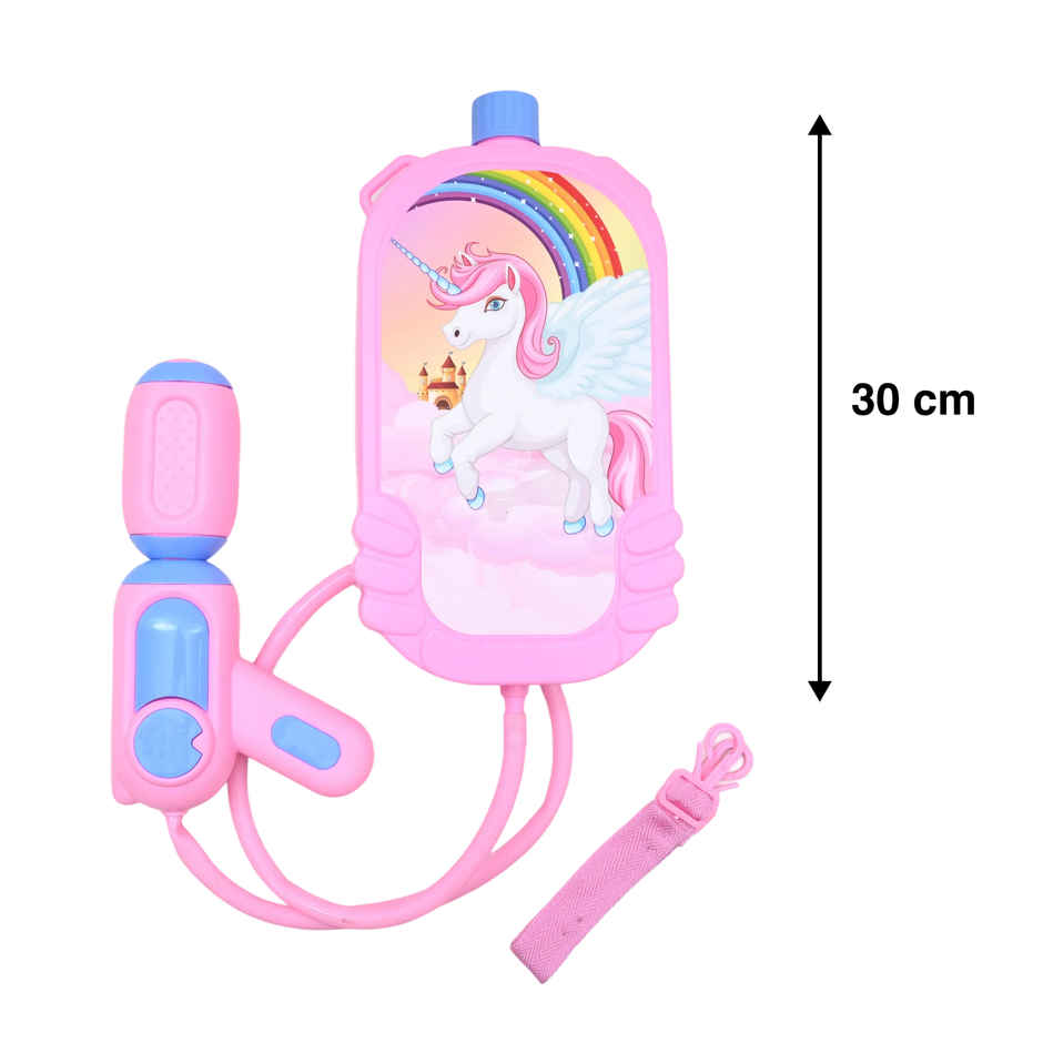 Unicorn Holi Water Tank Pichkari | 1.5 L | Tomuncle