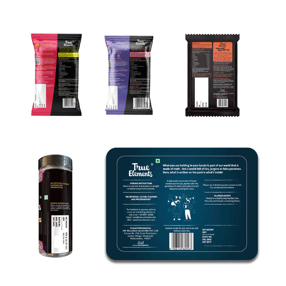 True Elements Diwali Festive Delights Dryfruit Gift Pack